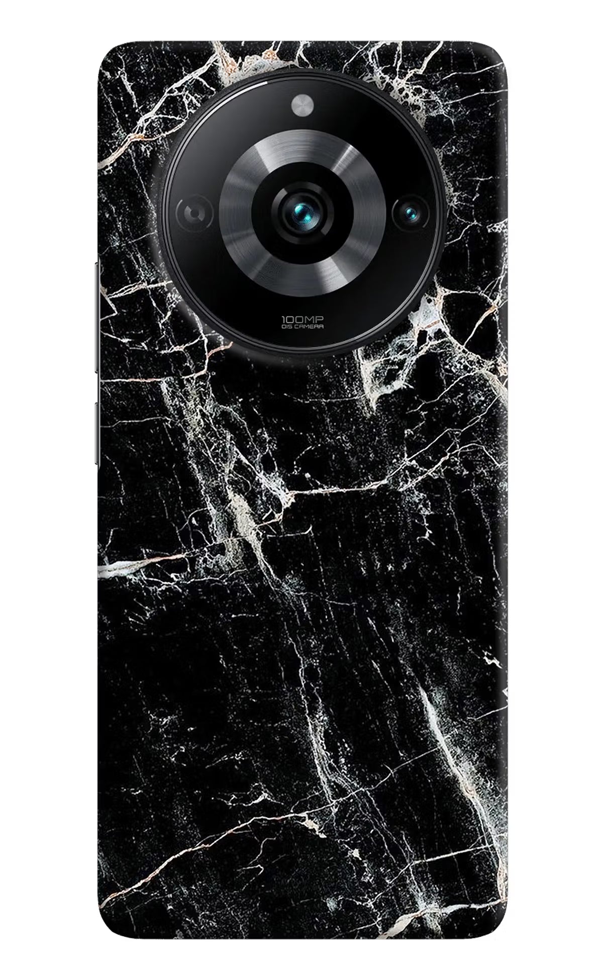 Black Marble Texture Realme 11 Pro/Pro+ 5G Hard Case Back Cover by Casekaro