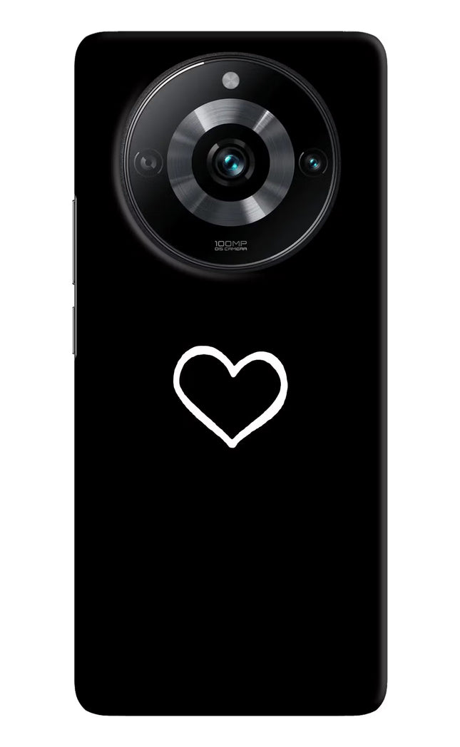 Heart Realme 11 Pro/Pro+ 5G Hard Case Back Cover by Casekaro