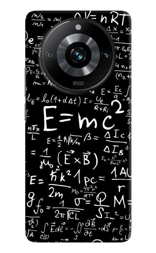 Physics Formula Realme 11 Pro/Pro+ 5G Hard Case Back Cover by Casekaro