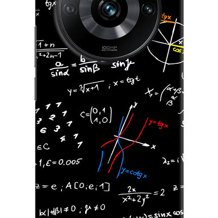 Mathematics Formula Realme 11 Pro/Pro+ 5G Hard Case Back Cover by Casekaro