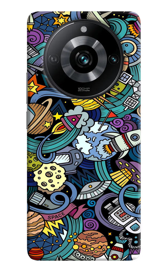 Space Abstract Realme 11 Pro/Pro+ 5G Hard Case Back Cover by Casekaro