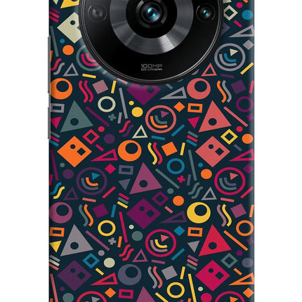 Geometric Abstract Realme 11 Pro/Pro+ 5G Hard Case Back Cover by Casekaro
