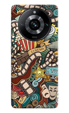 Cinema Abstract Realme 11 Pro/Pro+ 5G Hard Case Back Cover by Casekaro