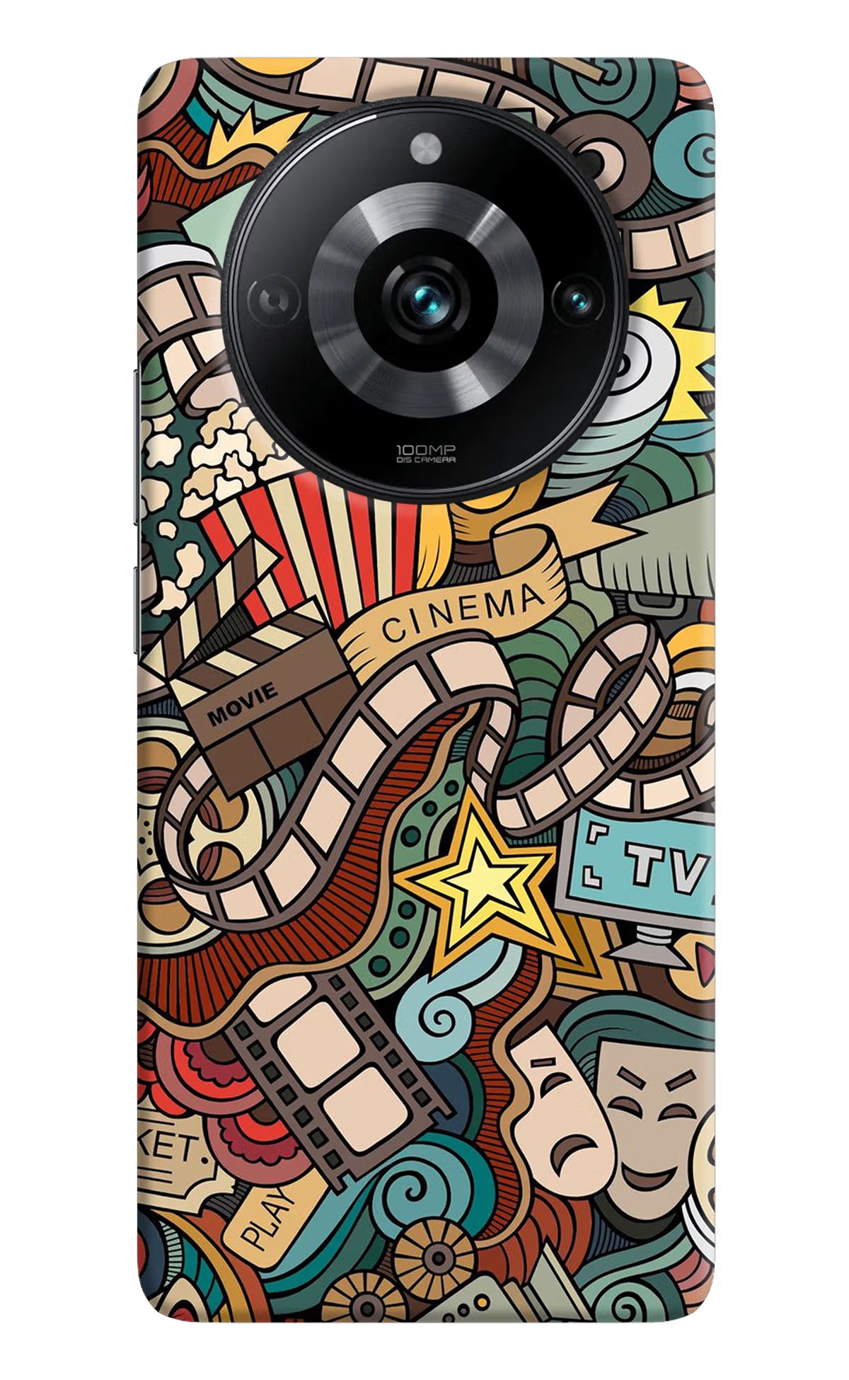 Cinema Abstract Realme 11 Pro/Pro+ 5G Hard Case Back Cover by Casekaro
