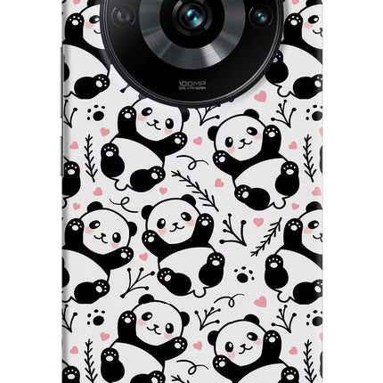 Cute Panda Realme 11 Pro/Pro+ 5G Hard Case Back Cover by Casekaro