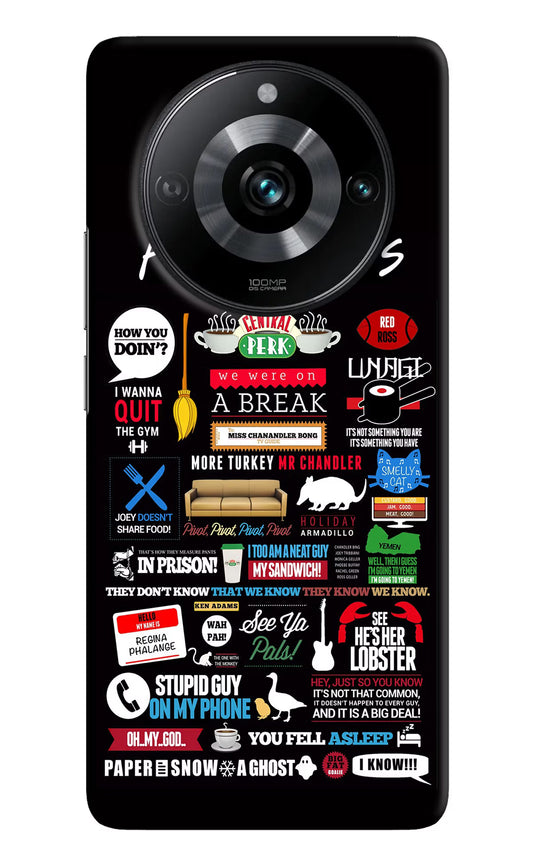 FRIENDS Realme 11 Pro/Pro+ 5G Hard Case Back Cover by Casekaro