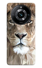 Lion Art Realme 11 Pro/Pro+ 5G Hard Case Back Cover by Casekaro