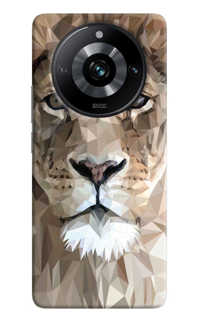 Lion Art Realme 11 Pro/Pro+ 5G Hard Case Back Cover by Casekaro