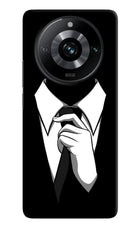 Black Tie Realme 11 Pro/Pro+ 5G Hard Case Back Cover by Casekaro
