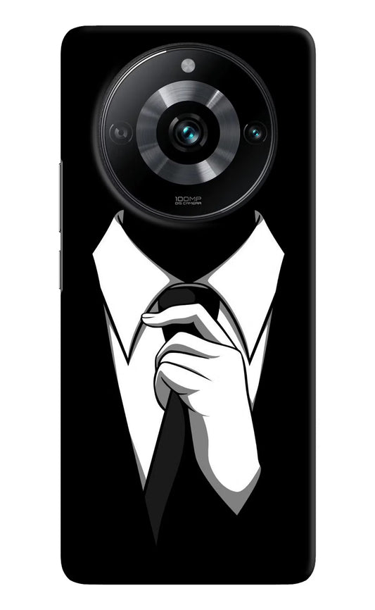 Black Tie Realme 11 Pro/Pro+ 5G Hard Case Back Cover by Casekaro