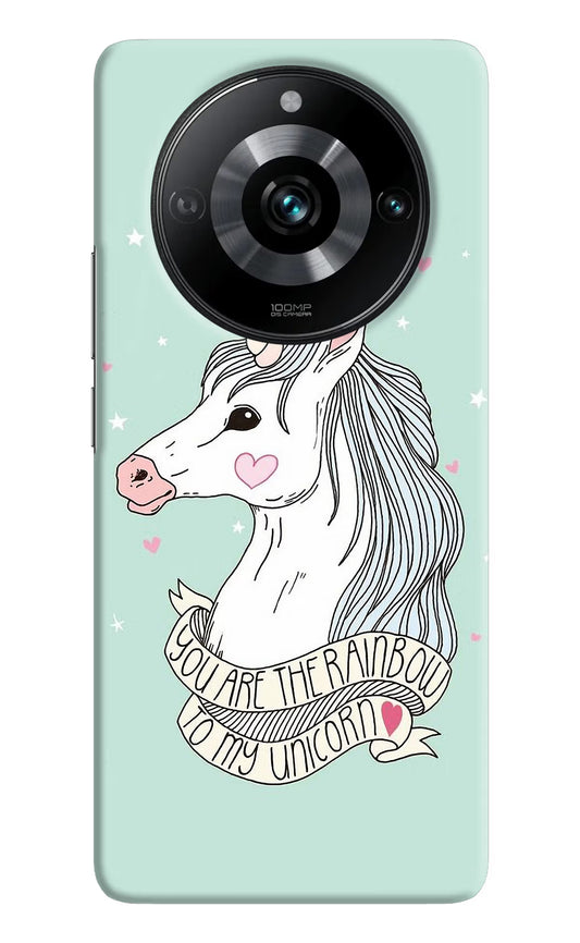 Unicorn Wallpaper Realme 11 Pro/Pro+ 5G Hard Case Back Cover by Casekaro