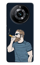 Smoking Realme 11 Pro/Pro+ 5G Hard Case Back Cover by Casekaro