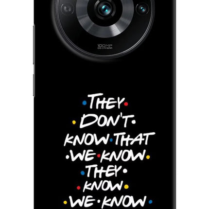 FRIENDS Dialogue Realme 11 Pro/Pro+ 5G Hard Case Back Cover by Casekaro