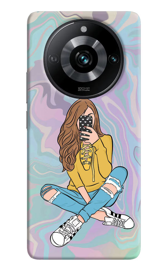 Selfie Girl Realme 11 Pro/Pro+ 5G Hard Case Back Cover by Casekaro
