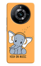 High On Music Realme 11 Pro/Pro+ 5G Hard Case Back Cover by Casekaro