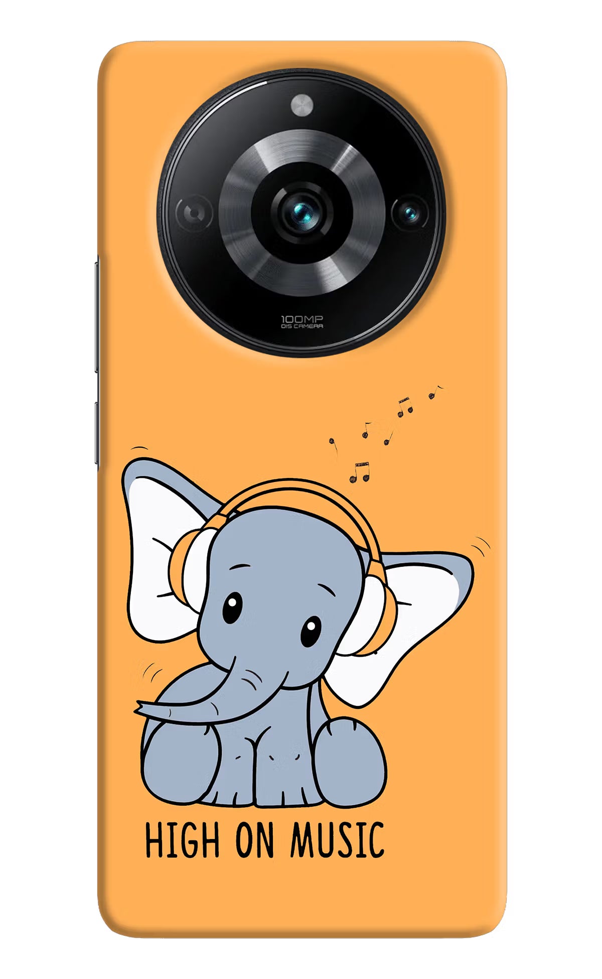 High On Music Realme 11 Pro/Pro+ 5G Hard Case Back Cover by Casekaro