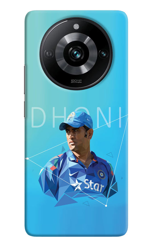 Dhoni Artwork Realme 11 Pro/Pro+ 5G Hard Case Back Cover by Casekaro