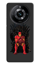 Ironman Throne Realme 11 Pro/Pro+ 5G Hard Case Back Cover by Casekaro