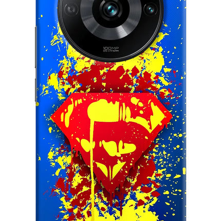 Superman logo Realme 11 Pro/Pro+ 5G Hard Case Back Cover by Casekaro