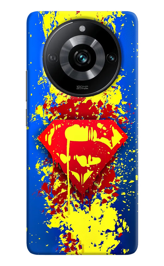 Superman logo Realme 11 Pro/Pro+ 5G Hard Case Back Cover by Casekaro