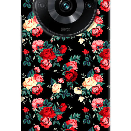 Rose Pattern Realme 11 Pro/Pro+ 5G Hard Case Back Cover by Casekaro