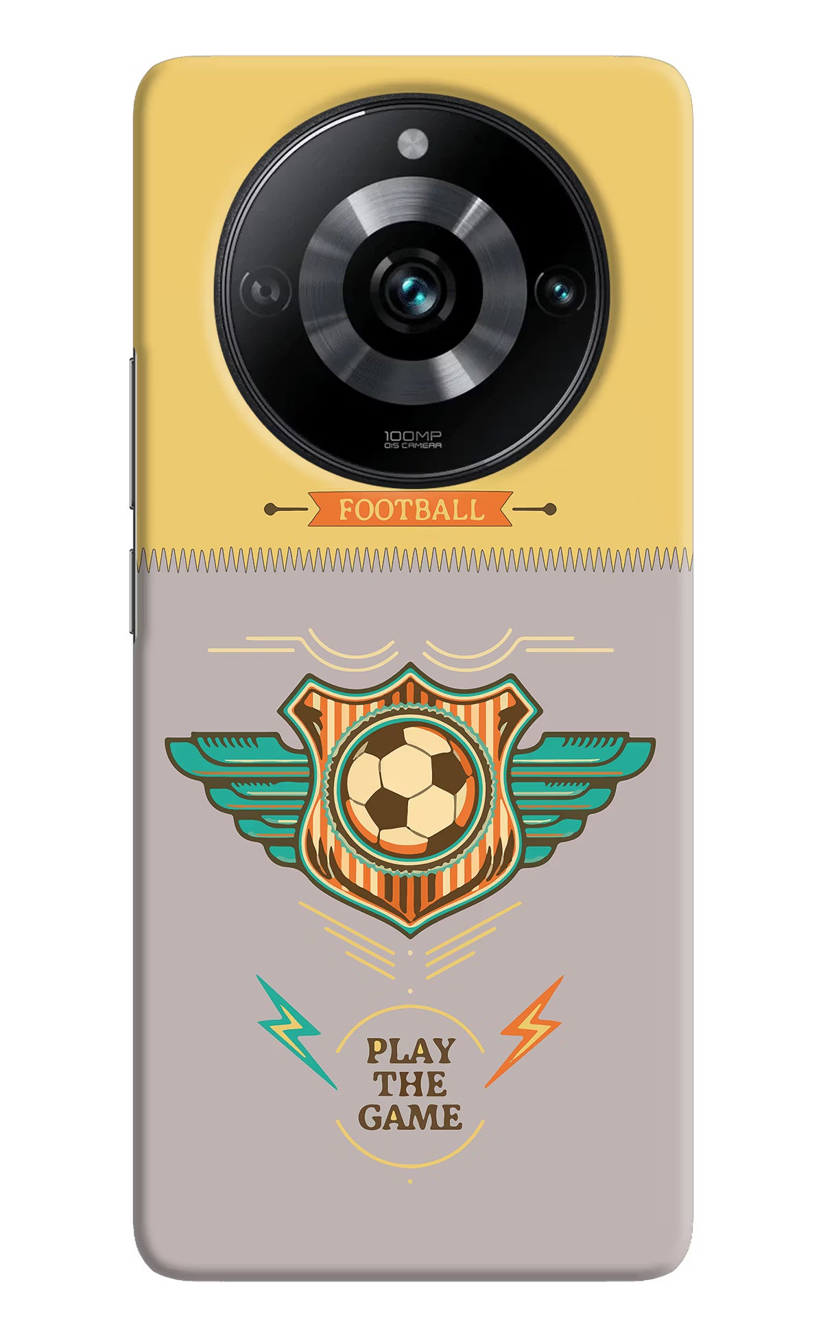 Football Realme 11 Pro/Pro+ 5G Hard Case Back Cover by Casekaro