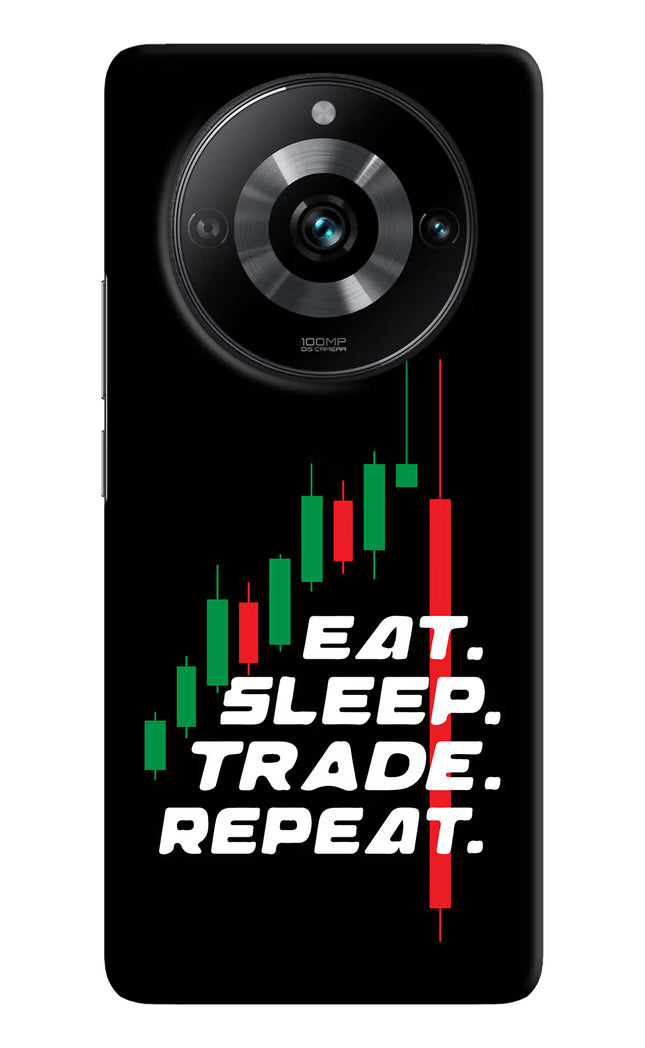 Eat Sleep Trade Repeat Realme 11 Pro/Pro+ 5G Hard Case Back Cover by Casekaro