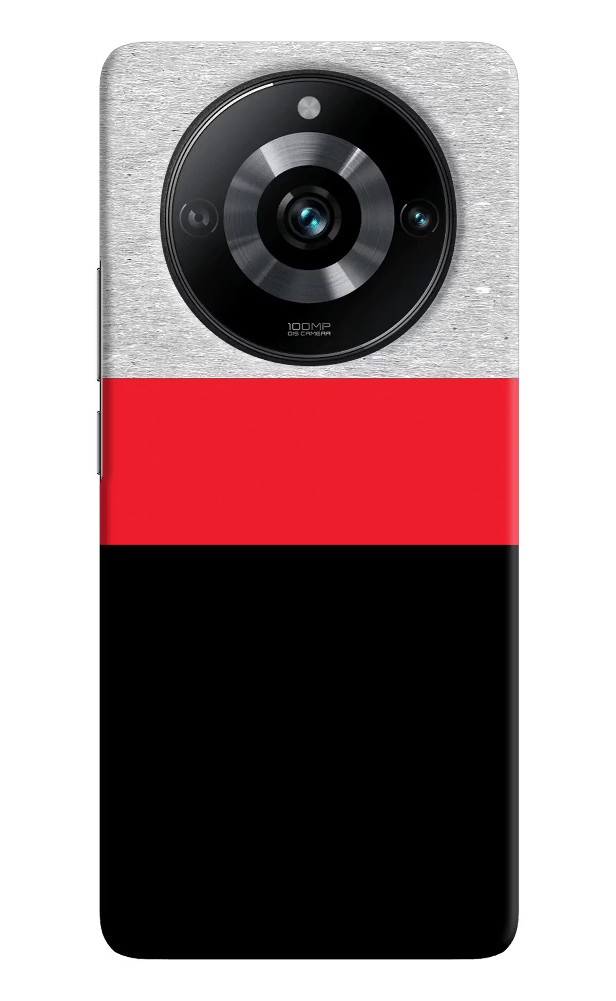 Tri Color Pattern Realme 11 Pro/Pro+ 5G Hard Case Back Cover by Casekaro