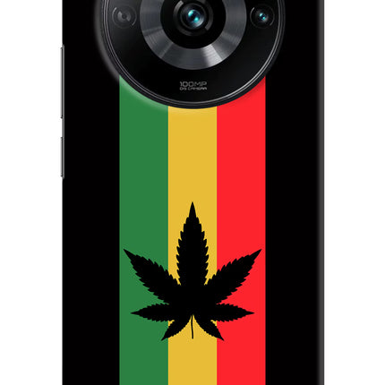 Weed Flag Realme 11 Pro/Pro+ 5G Hard Case Back Cover by Casekaro