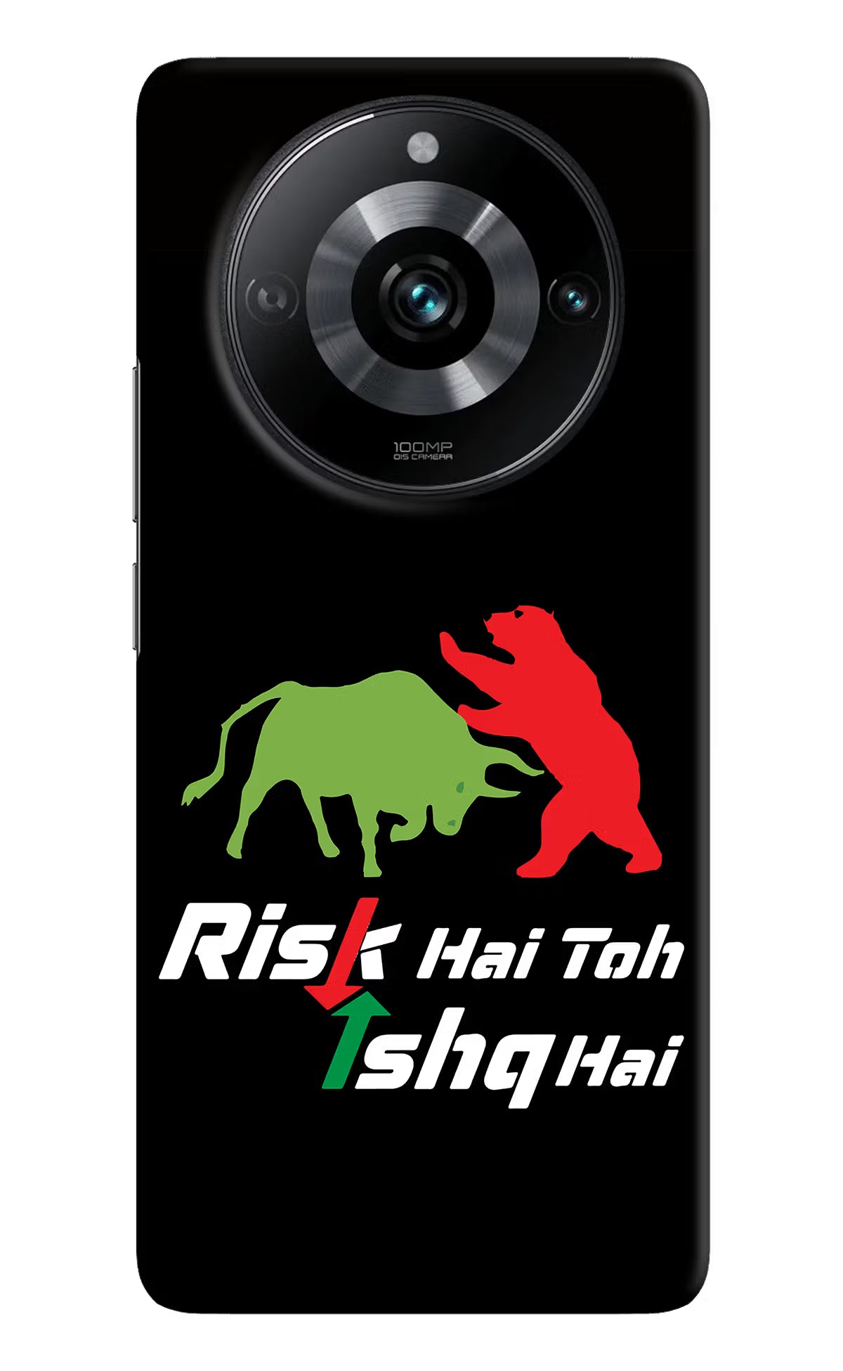 Risk Hai Toh Ishq Hai Realme 11 Pro/Pro+ 5G Hard Case Back Cover by Casekaro