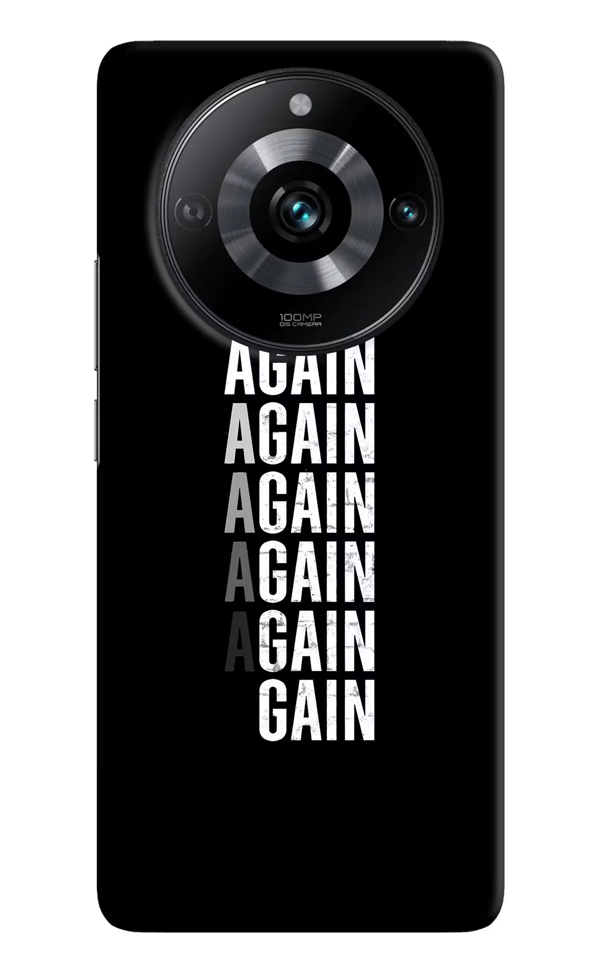 Again Again Gain Realme 11 Pro/Pro+ 5G Hard Case Back Cover by Casekaro