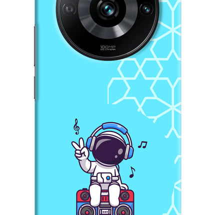 Cute Astronaut Chilling Realme 11 Pro/Pro+ 5G Hard Case Back Cover by Casekaro