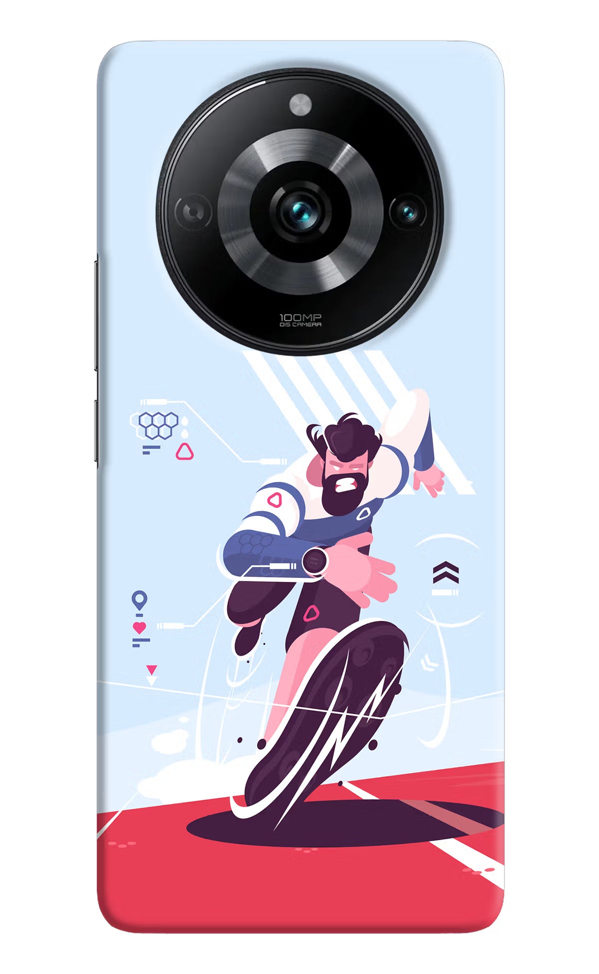 Run Pro Realme 11 Pro/Pro+ 5G Hard Case Back Cover by Casekaro