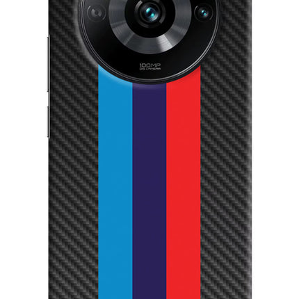 BMW Stripes Pattern Realme 11 Pro/Pro+ 5G Hard Case Back Cover by Casekaro