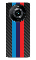 BMW Stripes Pattern Realme 11 Pro/Pro+ 5G Hard Case Back Cover by Casekaro