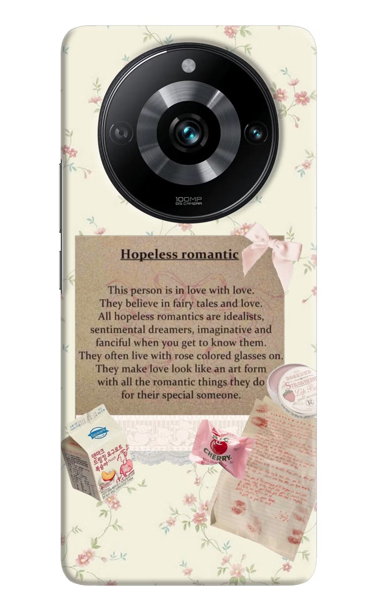 Hopeless Romantic Realme 11 Pro/Pro+ 5G Hard Case Back Cover by Casekaro