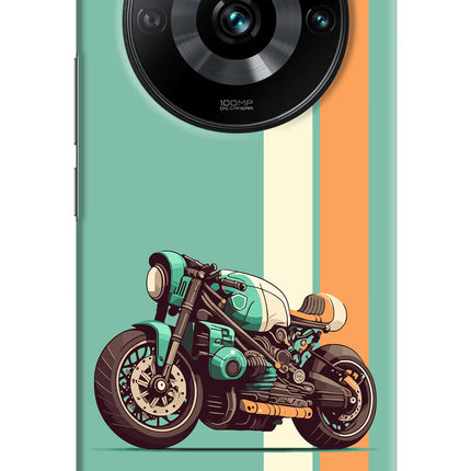 Striped Moto Drift Realme 11 Pro/Pro+ 5G Hard Case Back Cover by Casekaro