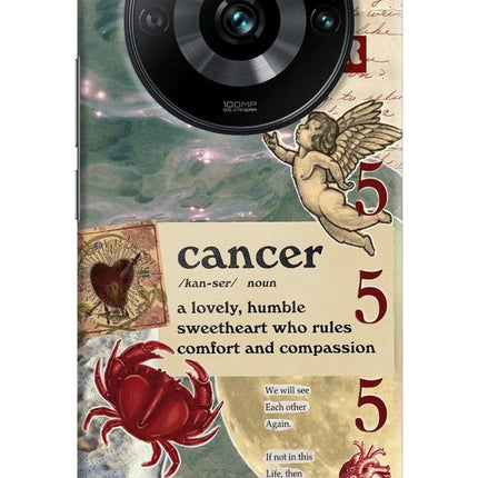 Cancer Zodiac Realme 11 Pro/Pro+ 5G Hard Case Back Cover by Casekaro