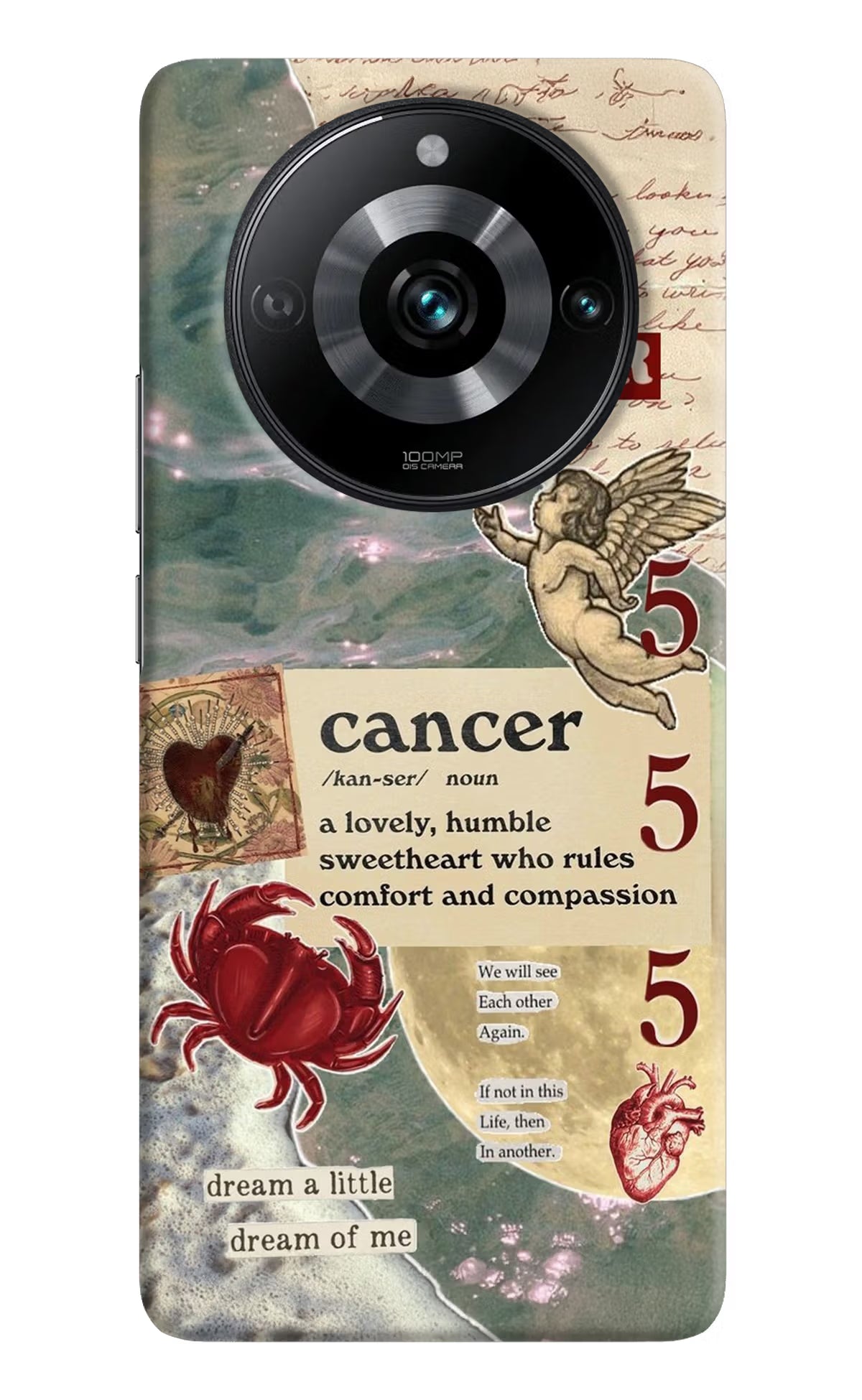 Cancer Zodiac Realme 11 Pro/Pro+ 5G Hard Case Back Cover by Casekaro