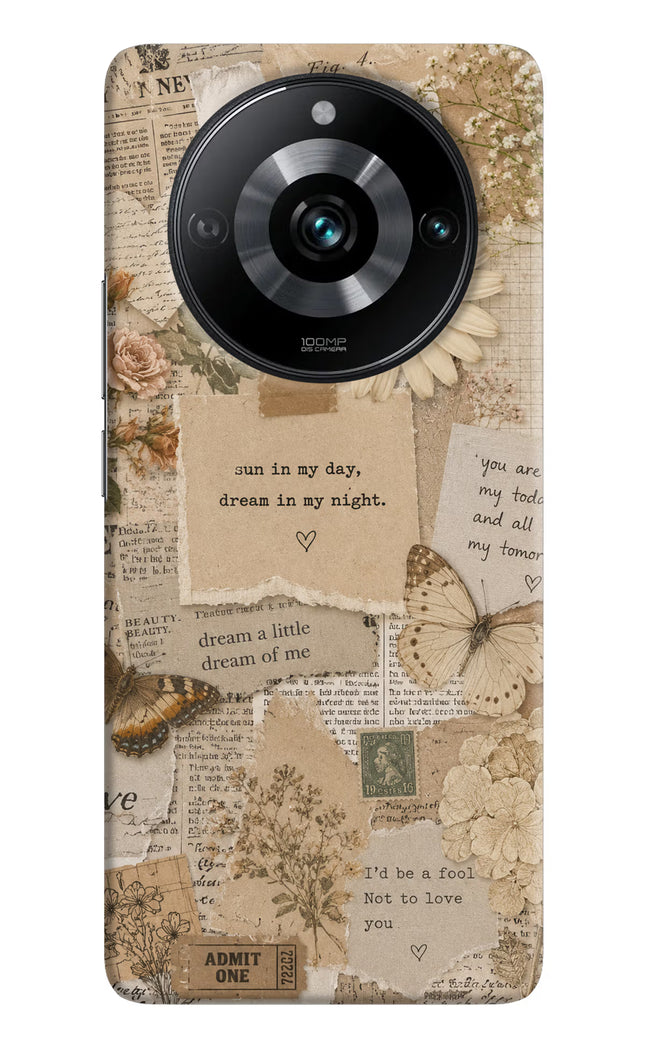 Vintage case Realme 11 Pro/Pro+ 5G Hard Case Back Cover by Casekaro
