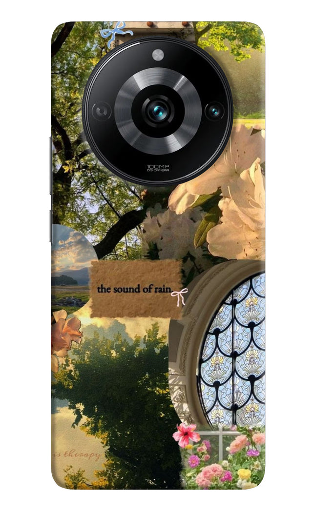 Rain Realme 11 Pro/Pro+ 5G Hard Case Back Cover by Casekaro