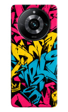 Graffiti Vibe Realme 11 Pro/Pro+ 5G Hard Case Back Cover by Casekaro