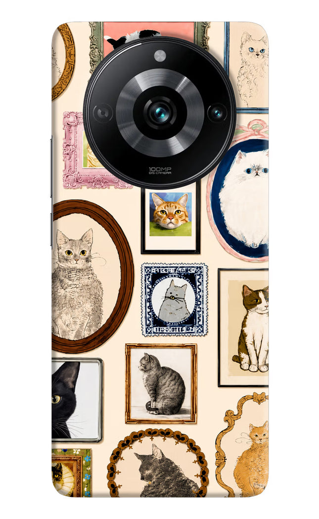 Mirror Cats Realme 11 Pro/Pro+ 5G Hard Case Back Cover by Casekaro