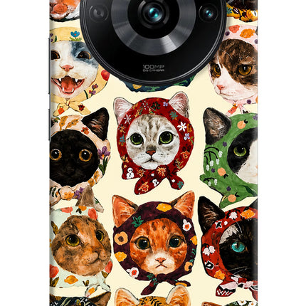 Cool Cat Realme 11 Pro/Pro+ 5G Hard Case Back Cover by Casekaro