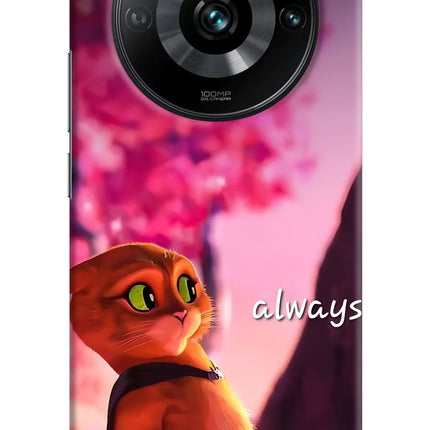 Always Cat Realme 11 Pro/Pro+ 5G Hard Case Back Cover by Casekaro