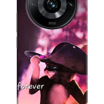 Forever Cat Realme 11 Pro/Pro+ 5G Hard Case Back Cover by Casekaro