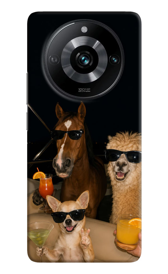 Party Squad Realme 11 Pro/Pro+ 5G Hard Case Back Cover by Casekaro