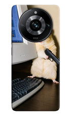 Hacker Hamster Realme 11 Pro/Pro+ 5G Hard Case Back Cover by Casekaro