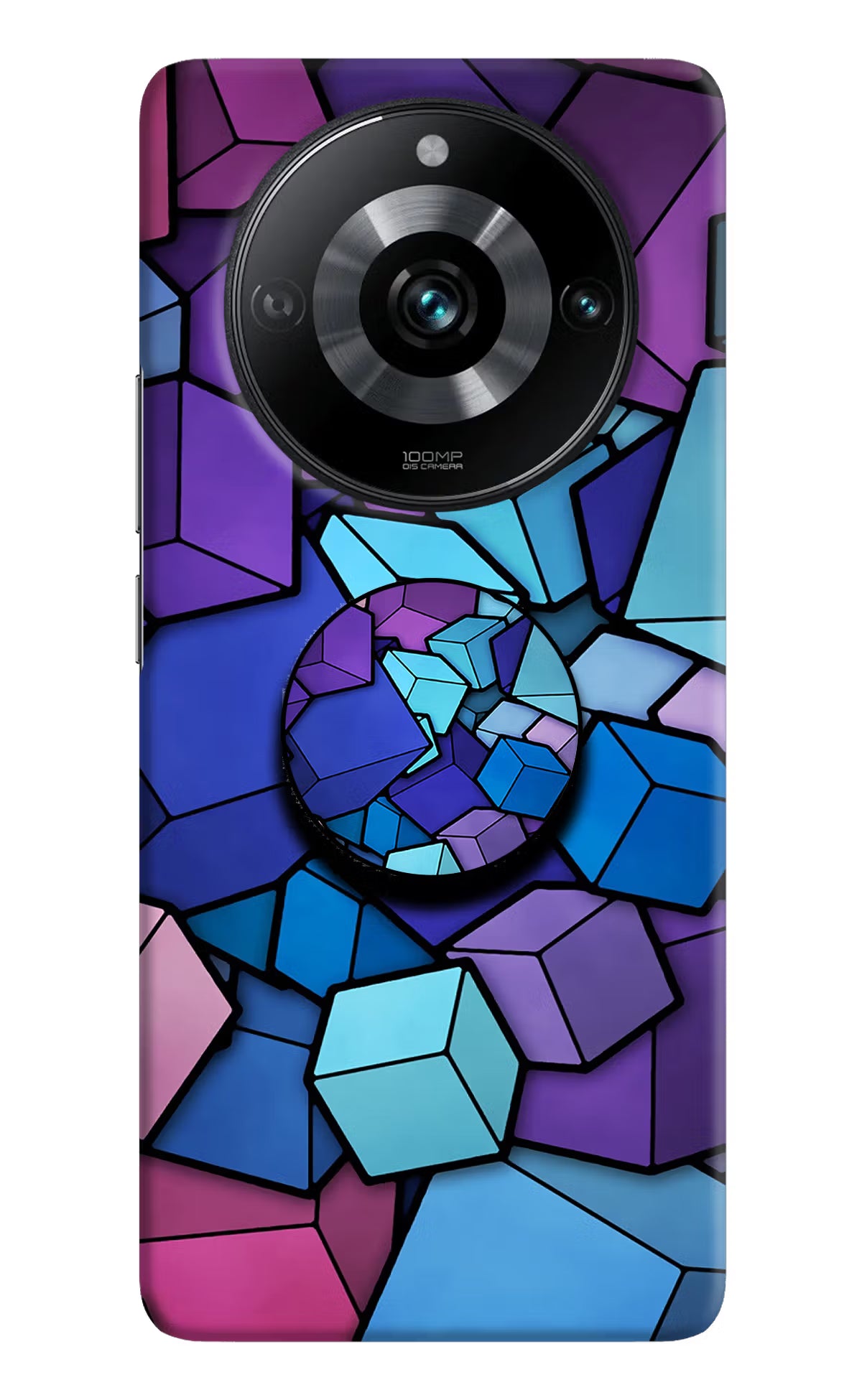 Cubic Abstract Realme 11 Pro/Pro+ 5G Pop Case by Casekaro