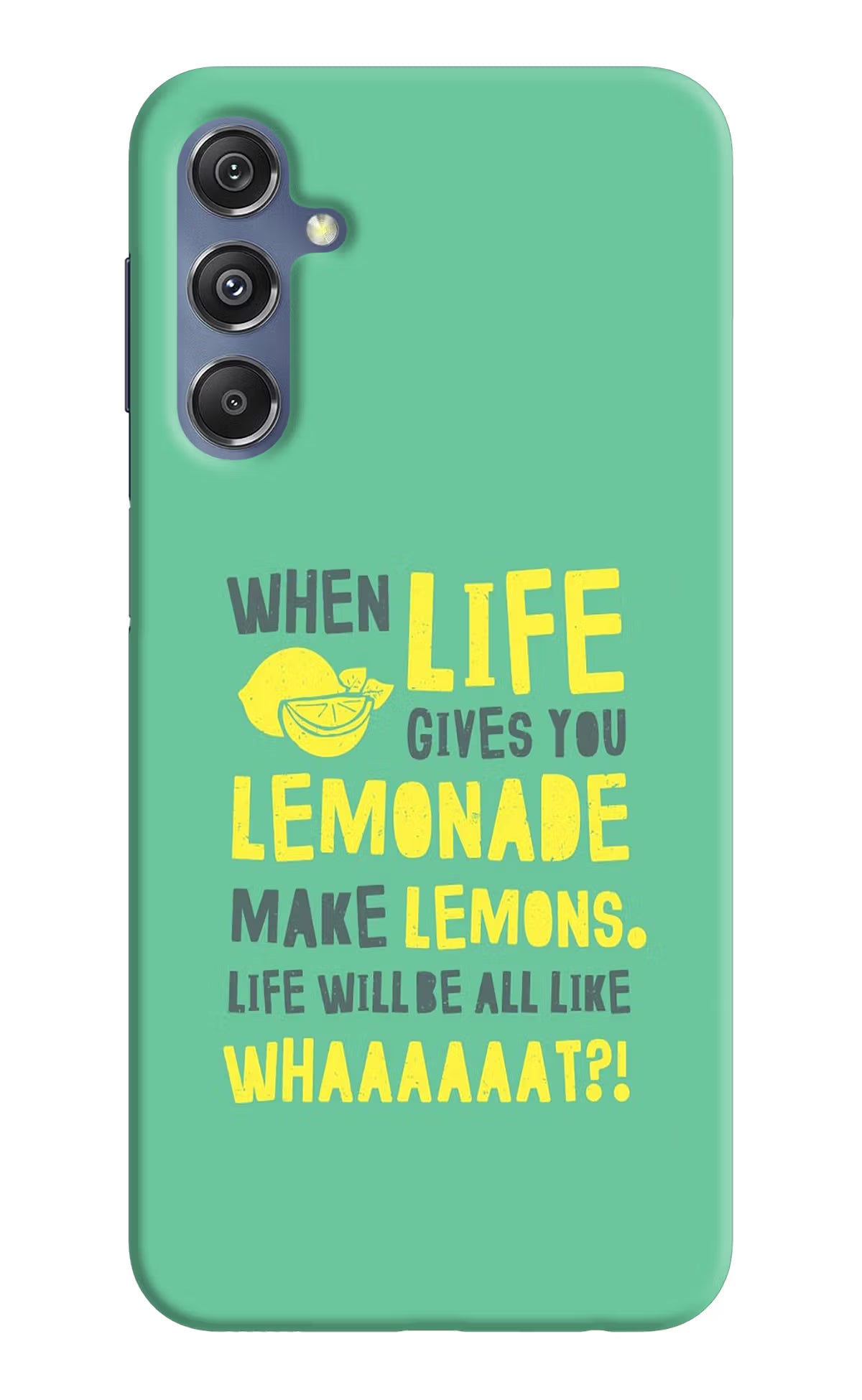 Quote Samsung M34 5G/F34 5G Hard Case Back Cover by Casekaro